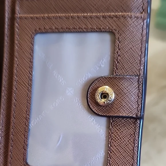 Michael Kors Brown Leather Wallet - Picture 5 of 10